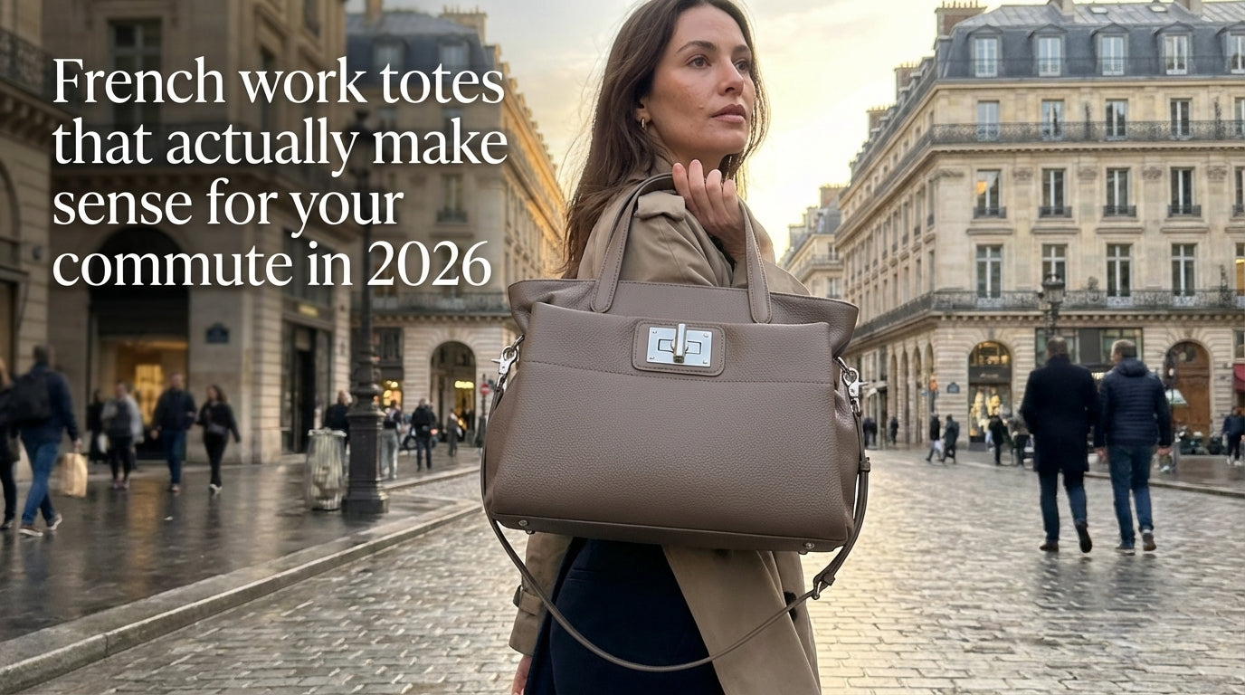 French work totes that actually make sense for your commute in 2026