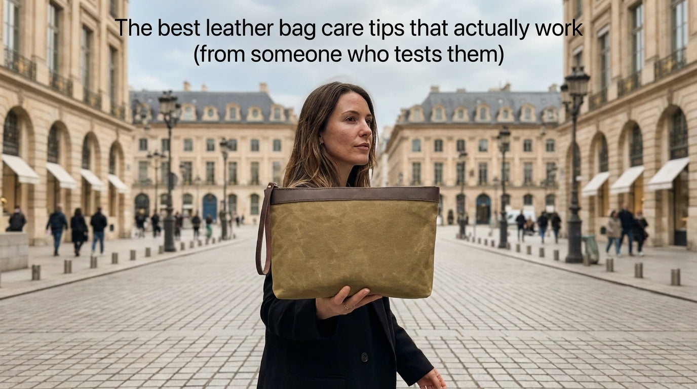 The best leather bag care tips that actually work (from someone who tests them)