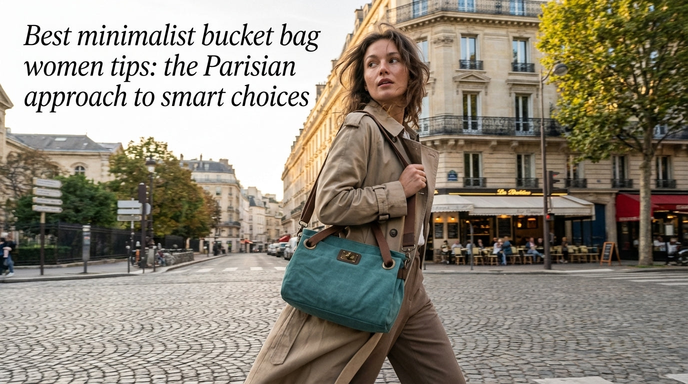 Best minimalist bucket bag women tips: the Parisian approach to smart choices