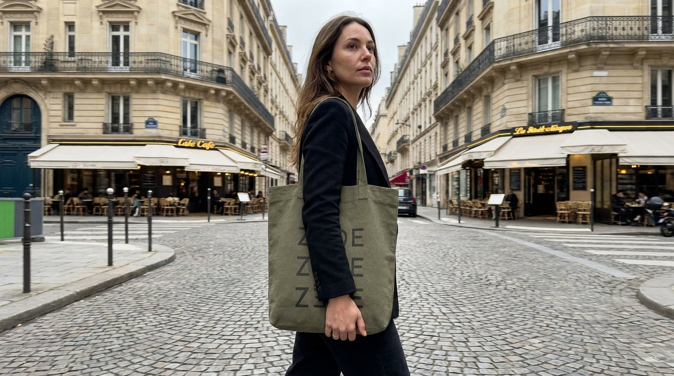 Why Parisian women choose canvas over leather (and you probably should too)