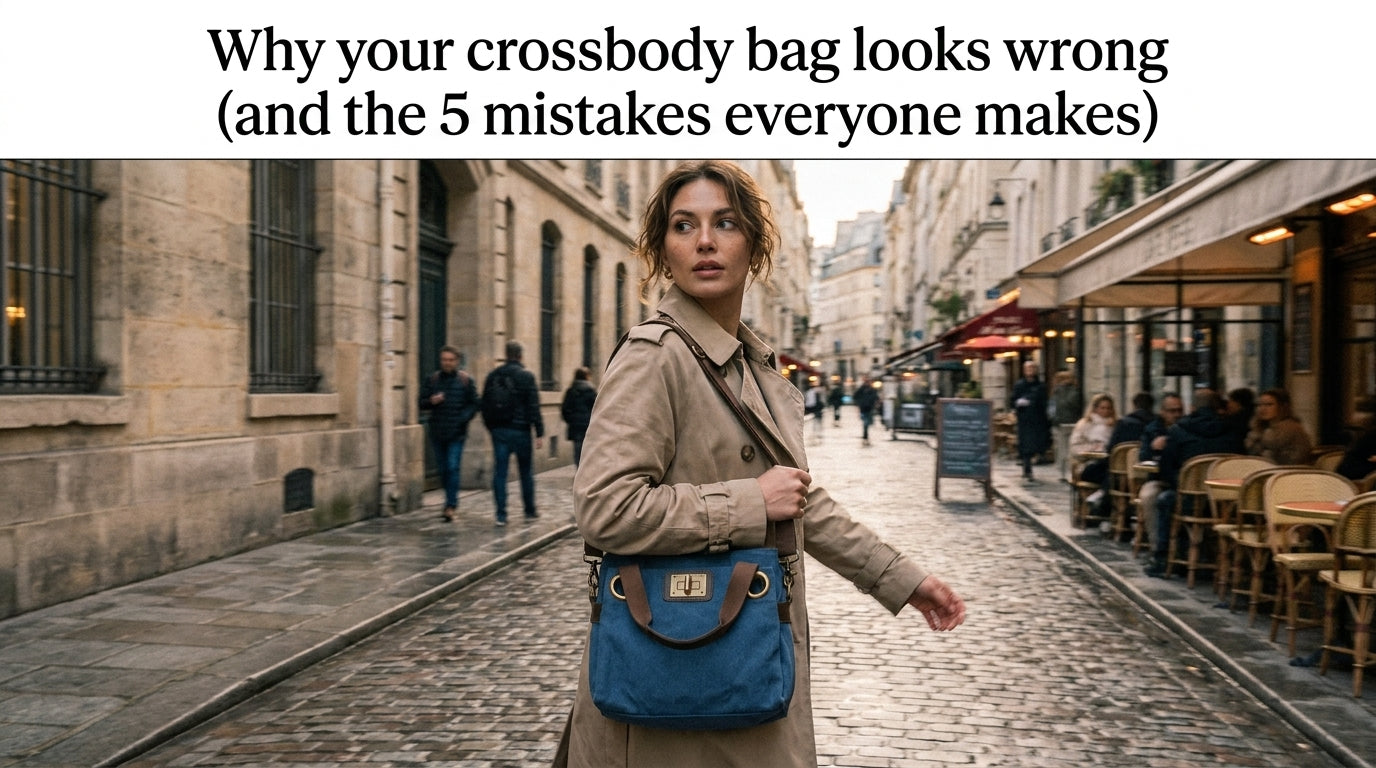 Why your crossbody bag looks wrong (and the 5 mistakes everyone makes)