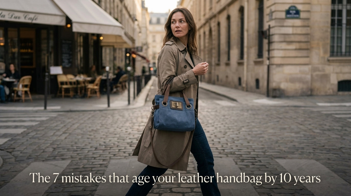 The 7 mistakes that age your leather handbag by 10 years