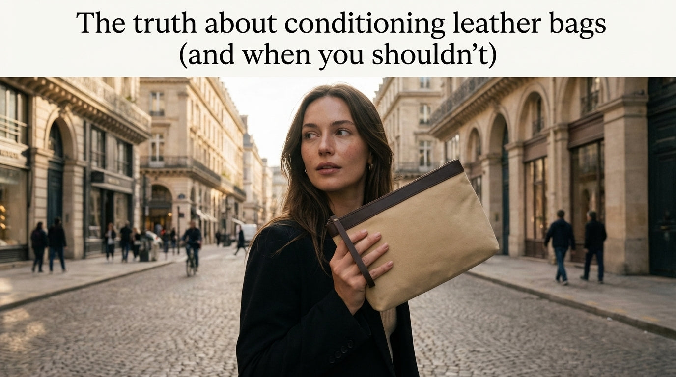 The truth about conditioning leather bags (and when you shouldn't)