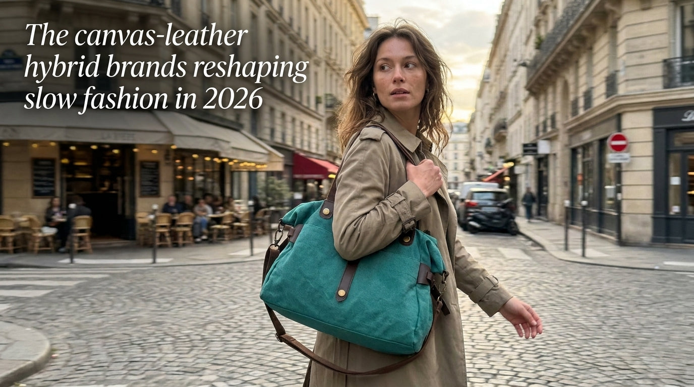 The canvas-leather hybrid brands reshaping slow fashion in 2026