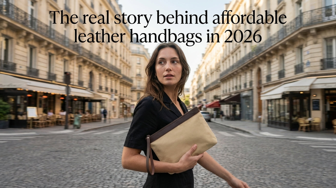 The real story behind affordable leather handbags in 2026