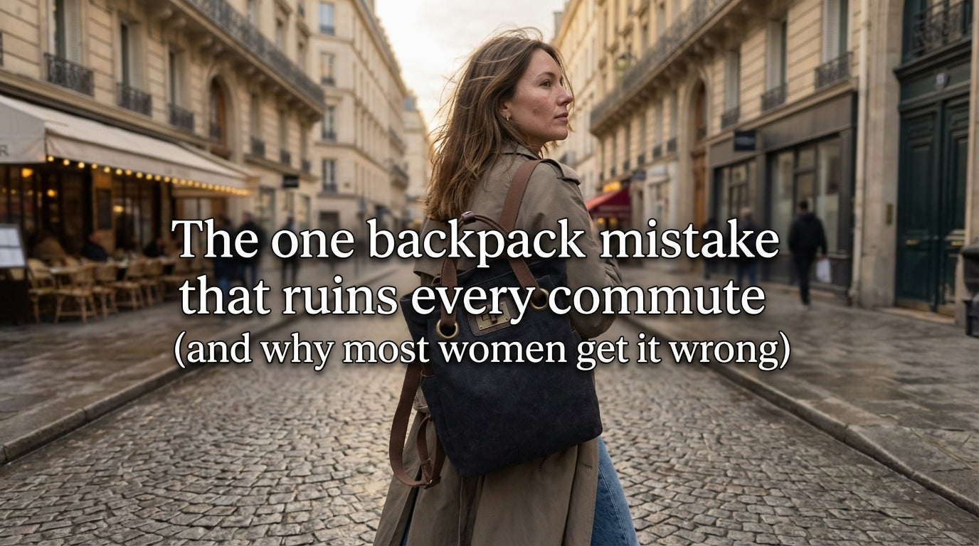 The one backpack mistake that ruins every commute (and why most women get it wrong)
