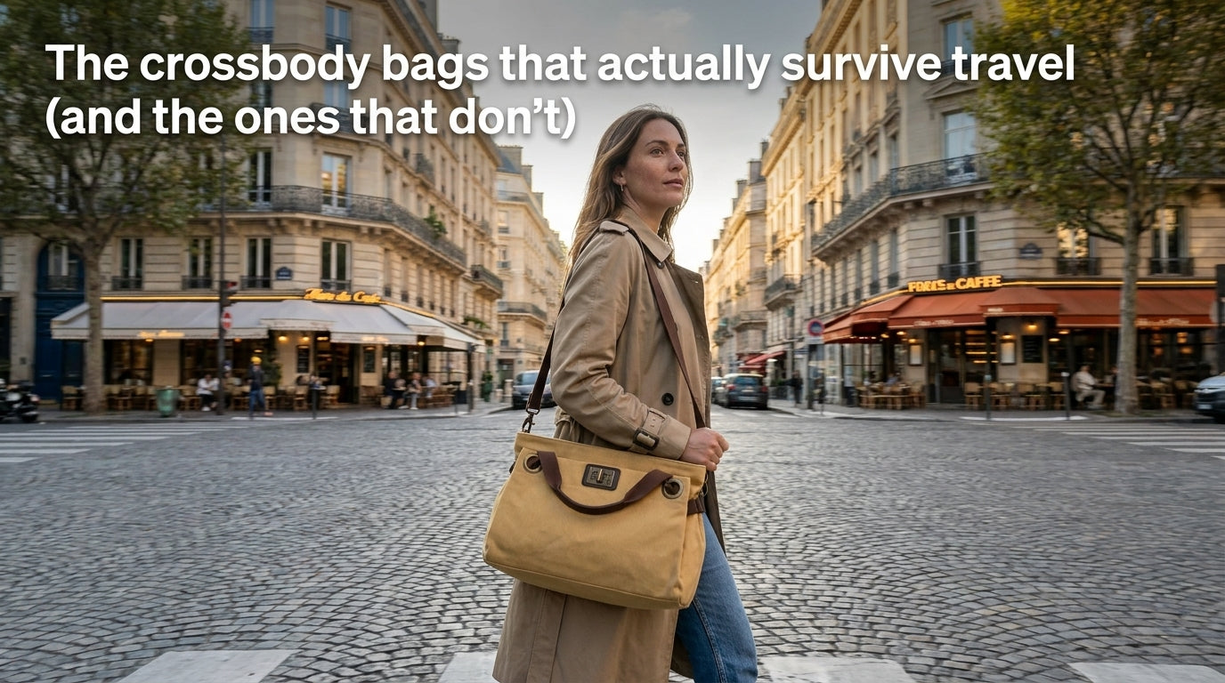 The crossbody bags that actually survive travel (and the ones that don't)