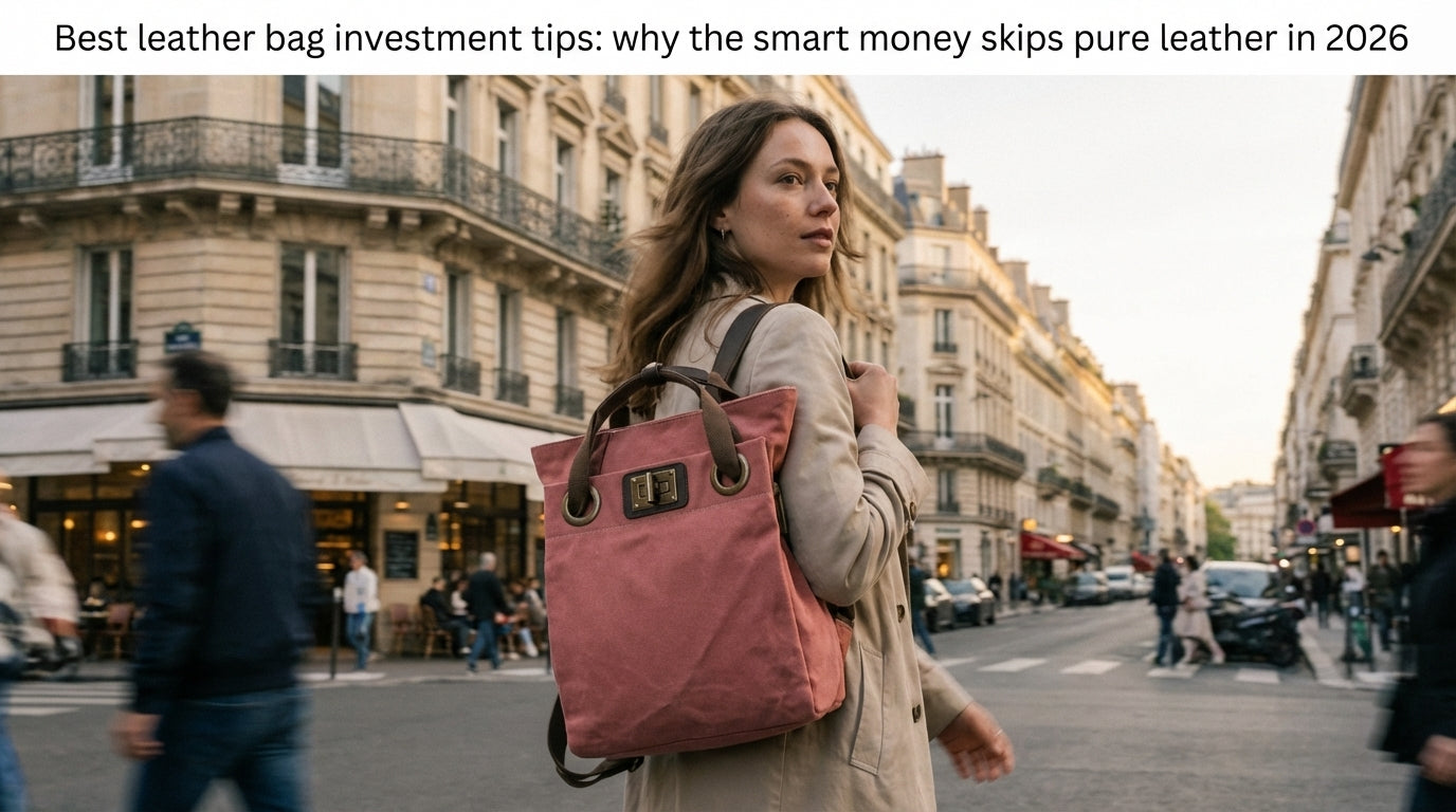 Best leather bag investment tips: why the smart money skips pure leather in 2026