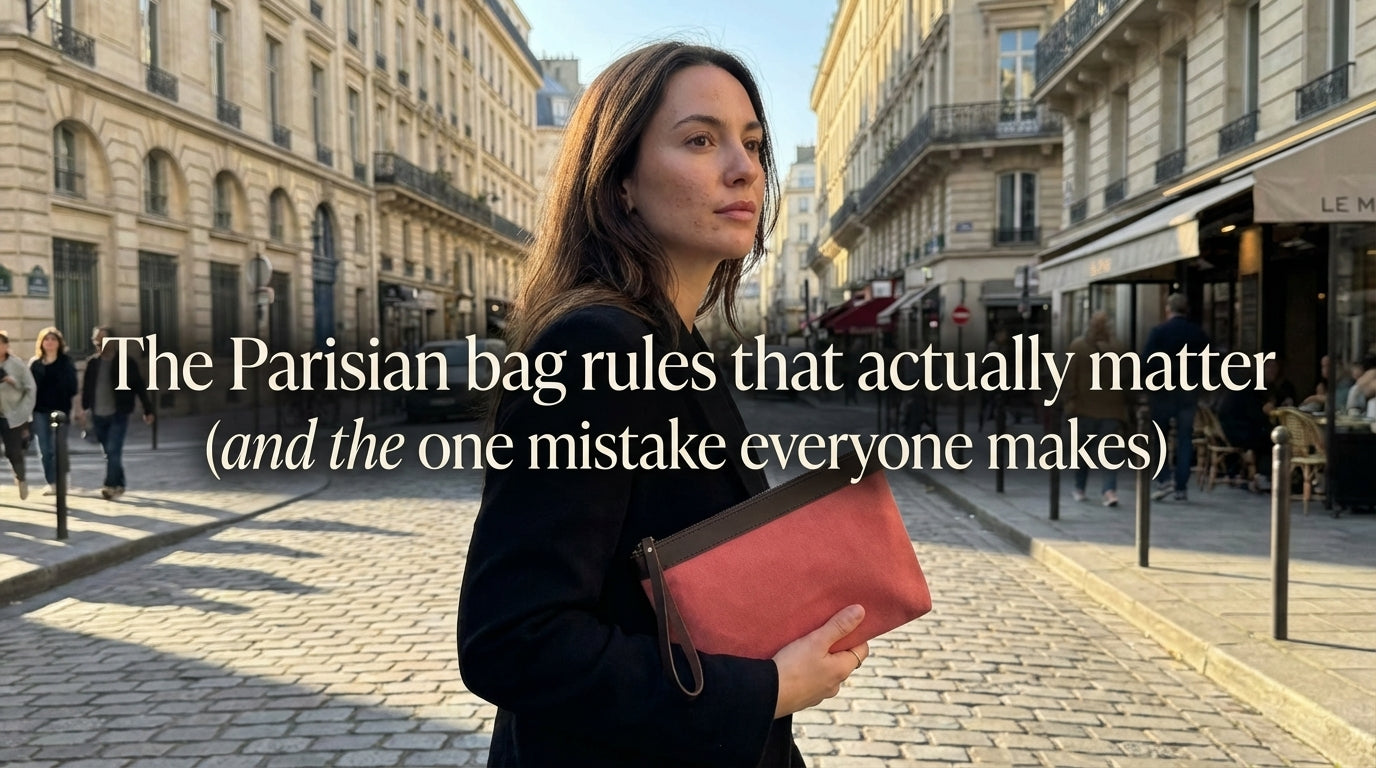 The Parisian bag rules that actually matter (and the one mistake everyone makes)