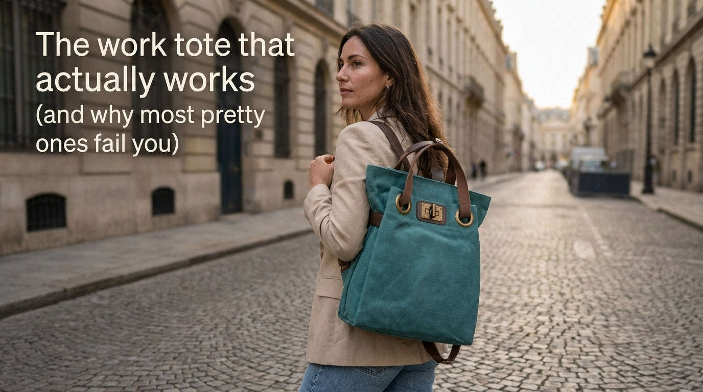 The work tote that actually works (and why most pretty ones fail you)