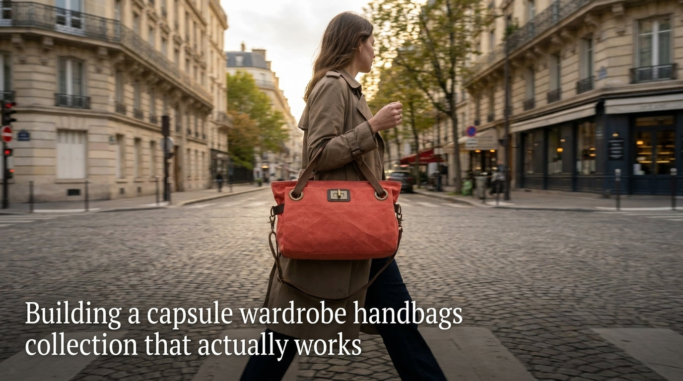 Building a capsule wardrobe handbags collection that actually works