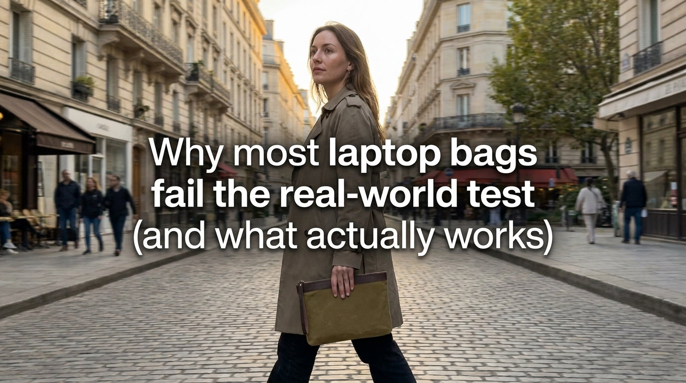 Why most laptop bags fail the real-world test (and what actually works)