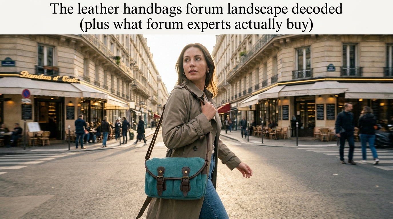 The leather handbags forum landscape decoded (plus what forum experts actually buy)