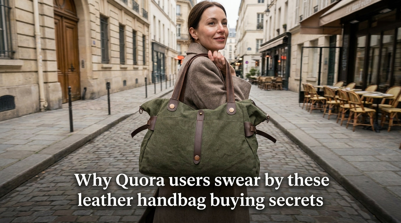 Why Quora users swear by these leather handbag buying secrets