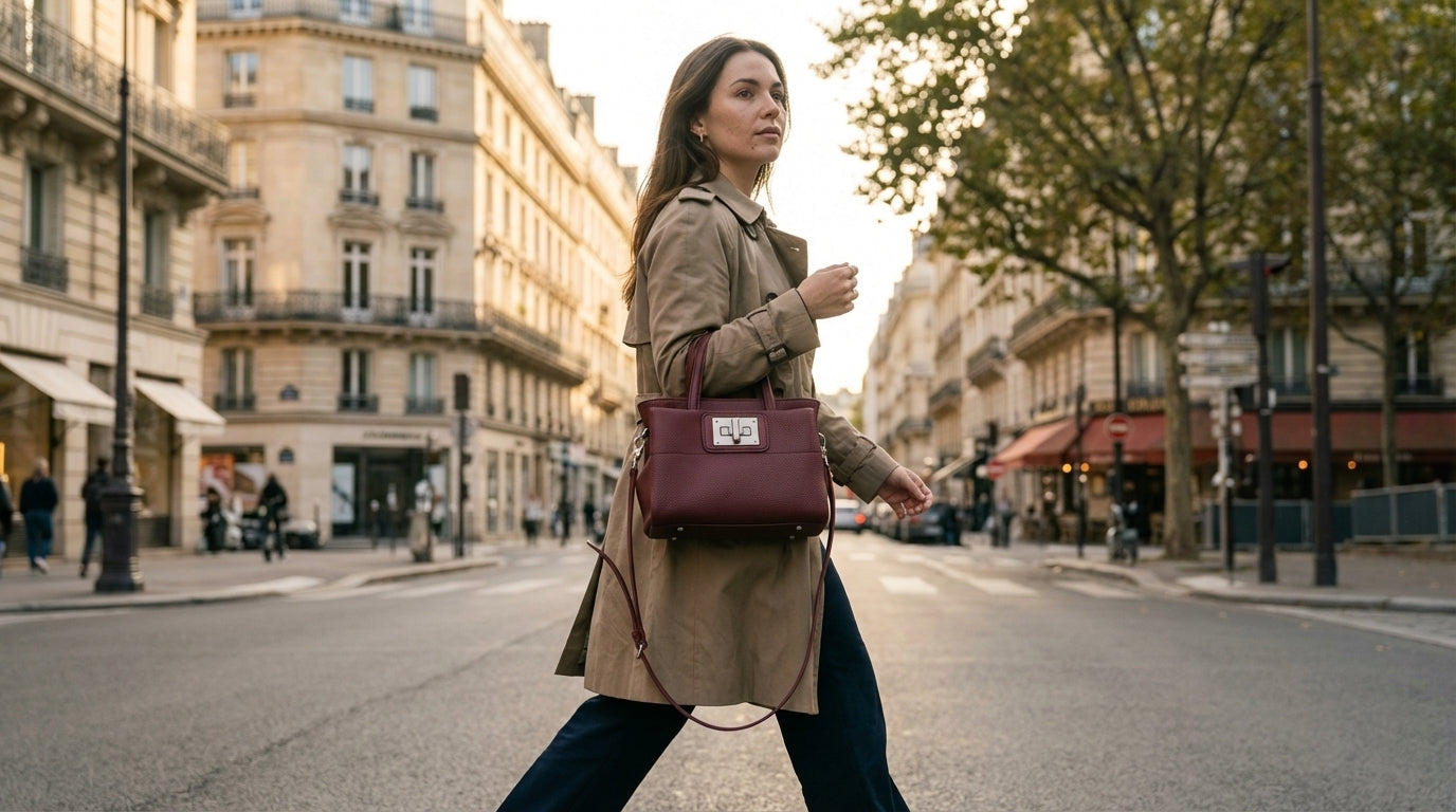 The French girl wardrobe needs exactly three bags (and why minimalist is the only way)